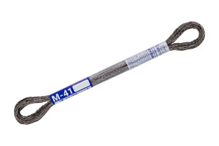 Нитки для вышивания " Gamma" мулине NM металлик 100% полиэстер 8 м М- 41 серый