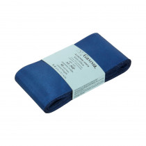 Лента атласная 50 мм ( 2 ") "Gamma" ФАСОВКА 5.4 м №038 т.синий